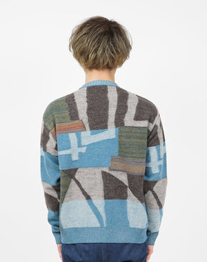 
                  
                    Load image into Gallery viewer, Felted Drawing Pullover / KBAF358M
                  
                