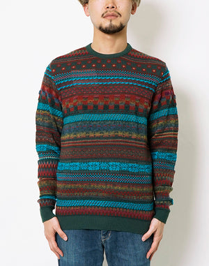 
                  
                    Load image into Gallery viewer, Colourful Mix Jacquard Pullover 2022 / BBF21601UA
                  
                
