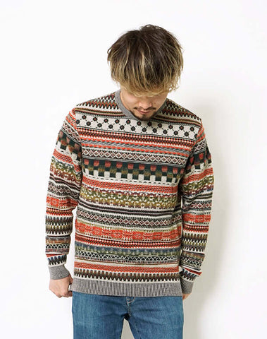 Colourful Mix Jacquard Pullover 2022 / BBF21601UA