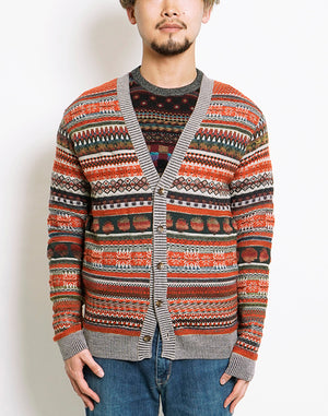 
                  
                    Load image into Gallery viewer, Colourful Mix jacquard Cardigan2022 / BBF21602UA
                  
                