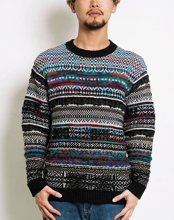 
                  
                    Load image into Gallery viewer, Fancy Jacquard Pullover / BBF21607UA
                  
                