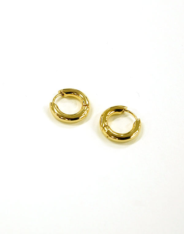 TINY ALL ROUND HOOPS（GOLD） / 352184212004