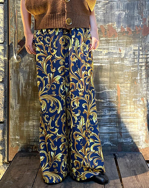 
                  
                    Load image into Gallery viewer, 【SALE】I22AW-PT120B / BAROQUE PAJAMA PANTS / 315342222002
                  
                