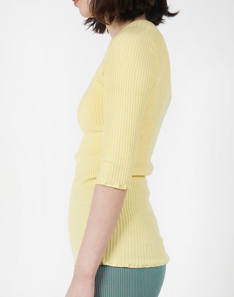 
                  
                    Load image into Gallery viewer, 【SALE】kone - silk rib knit / NJJT006W
                  
                