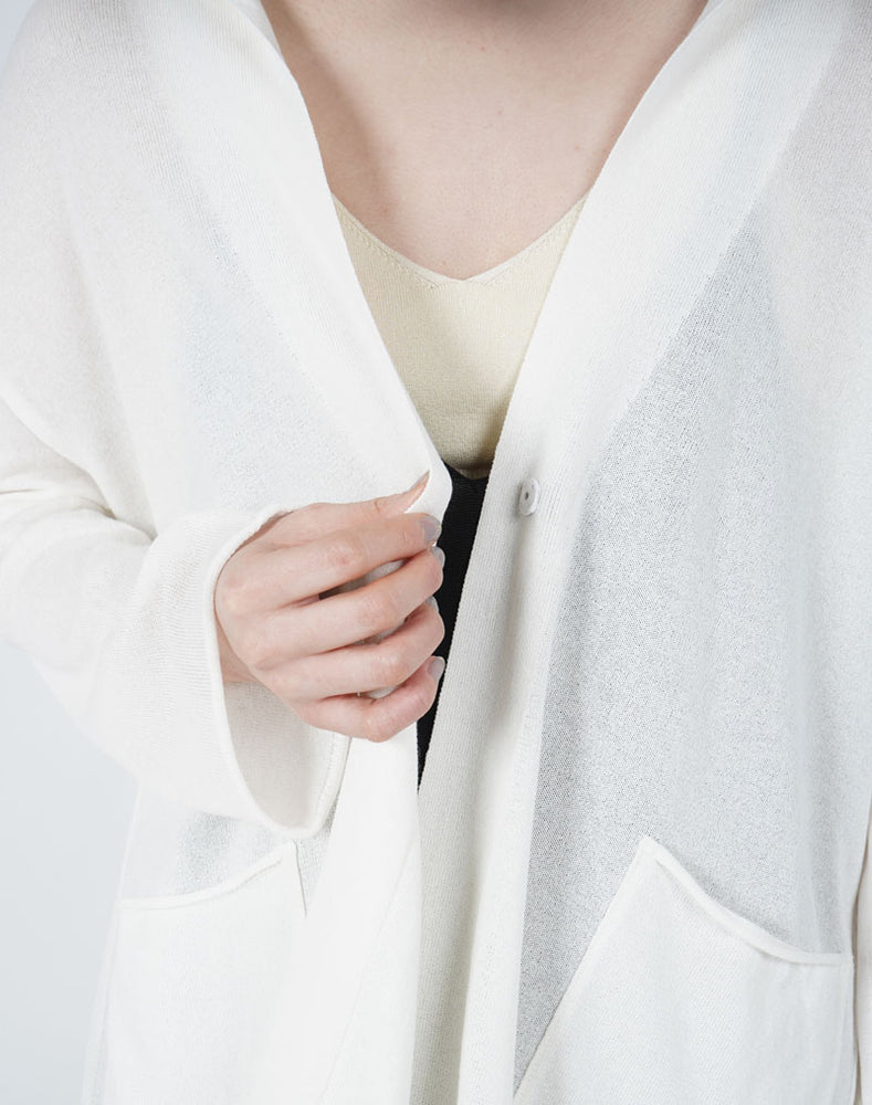 
                  
                    Load image into Gallery viewer, 【SALE】kone - washi knit cardigan jacket / NJJT005W
                  
                