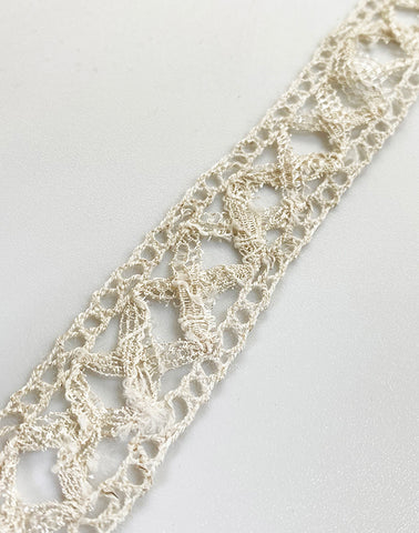 27-03 / コード刺繍テープレース / 1.6cm巾 / RZ-00013N