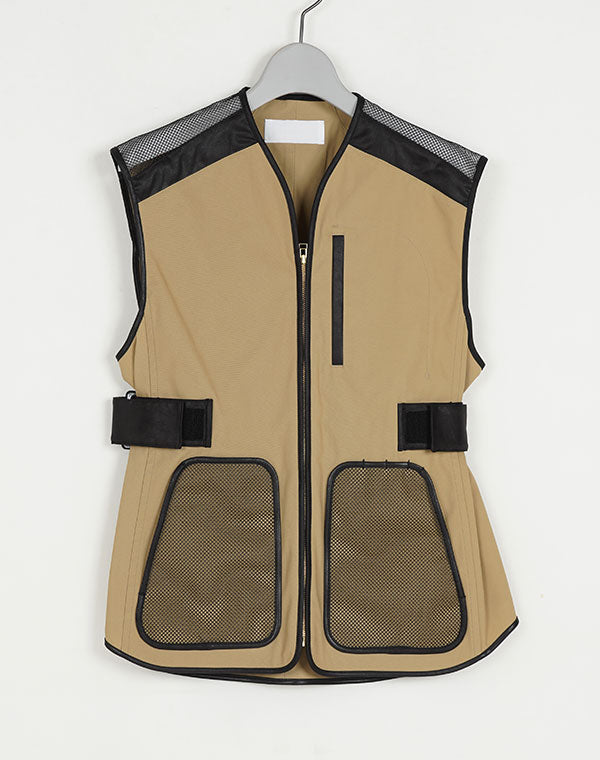 値下げ　mame kurogouchi ベスト FIELD CHINO VEST mame kurogouchi Vest FIELD CHINO VEST