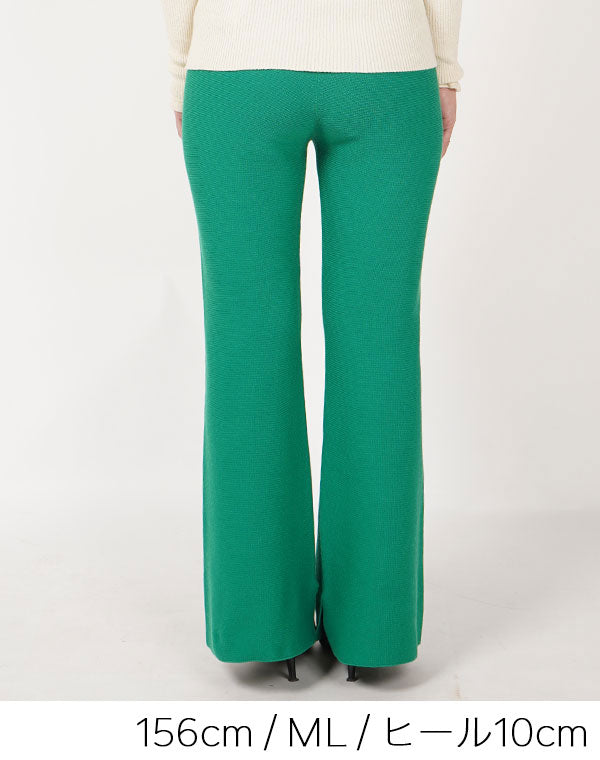 
                  
                    Load image into Gallery viewer, 【SALE】kone - ストレッチフレアパンツ / BAA13404WA
                  
                